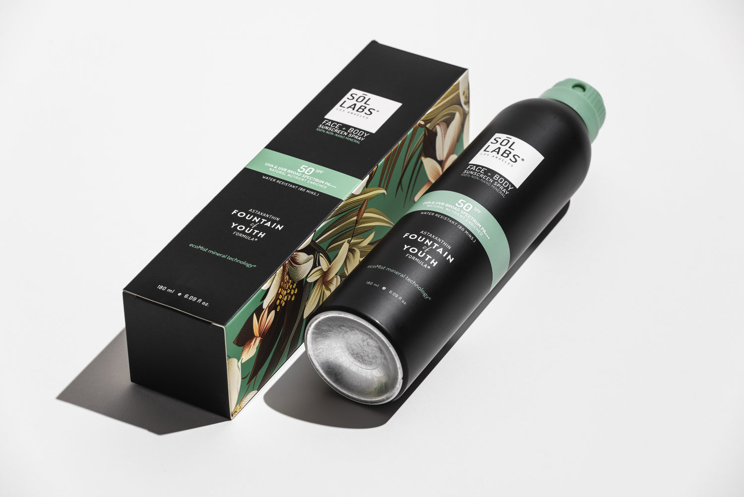 SOL LABS® Natural Mineral SPF 50 Sheer Mist - Broad Spectrum UVA/UVB Protection & Hydrating Formula