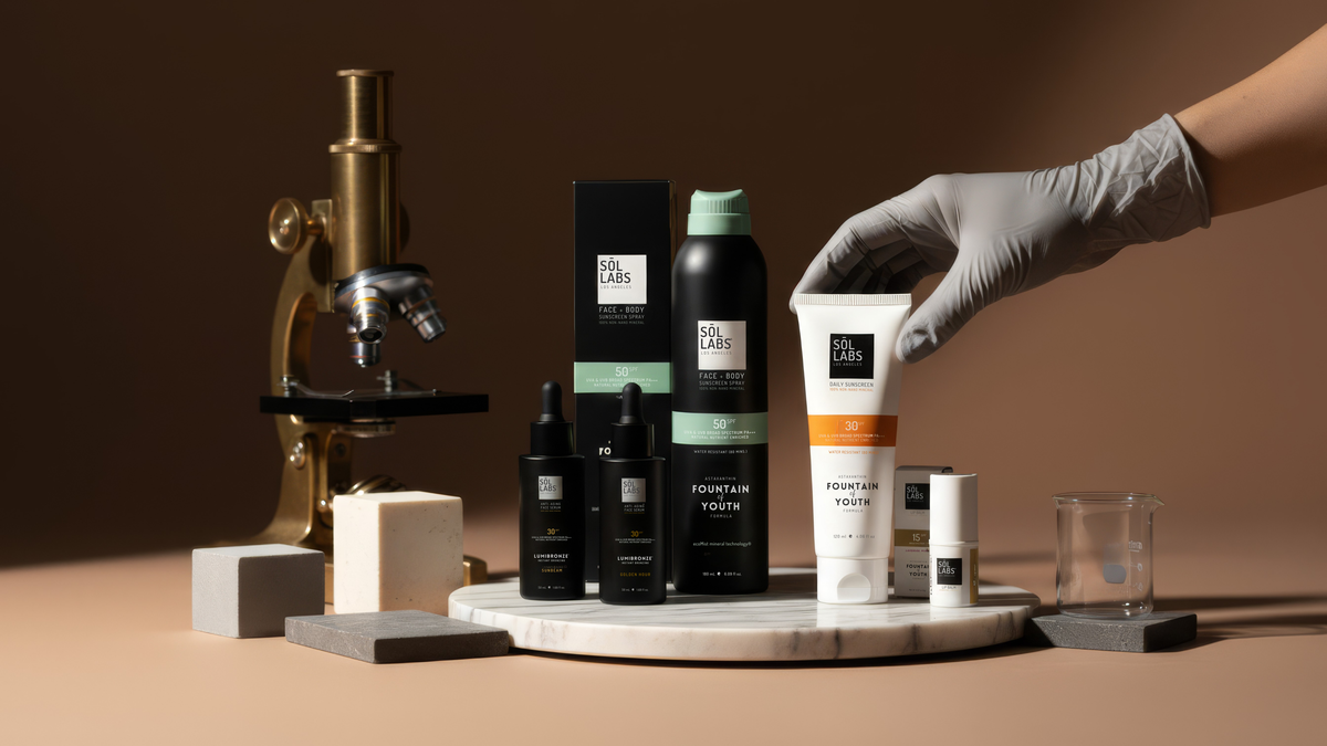 SOL LABS Intelligent Mineral SPF for Daily Skin Wellness & Protection
