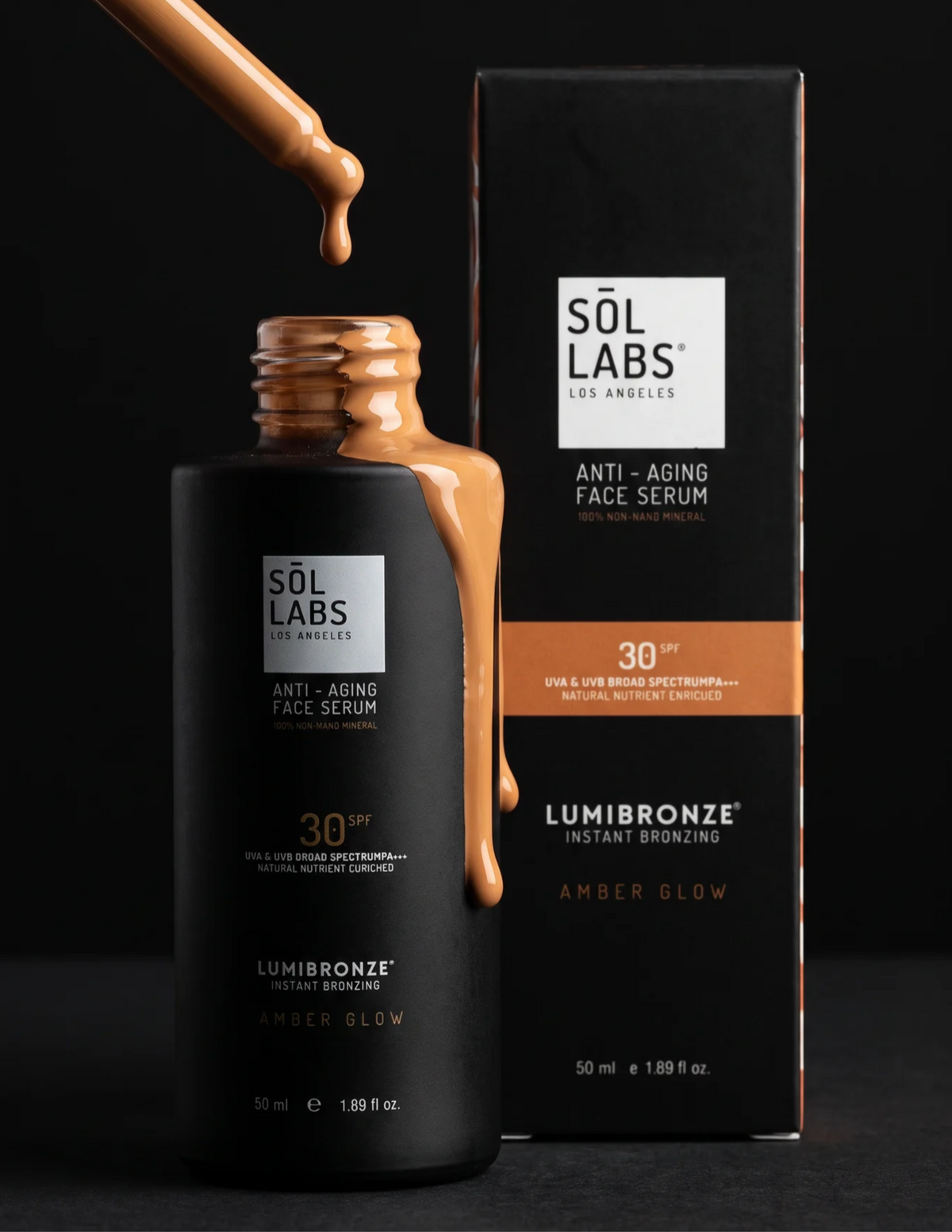 CLOSEOUT VERSION 1.0 | Lumibronze Mineral SPF 30 Instant Bronzing Face Serum