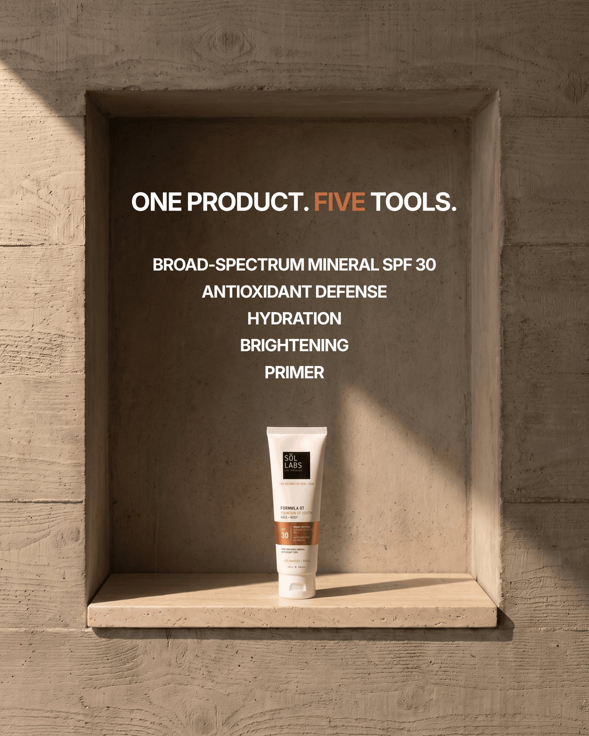 Fountain of Youth Mineral SPF 30 Daily Face + Body Lotion