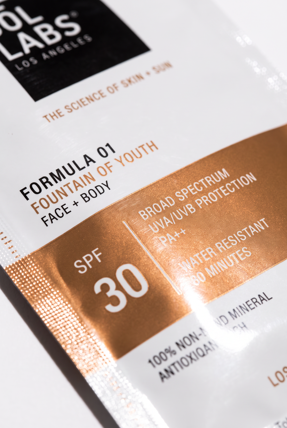 Fountain of Youth Mineral SPF 30 Single-Use Travel Packets (12 Count)